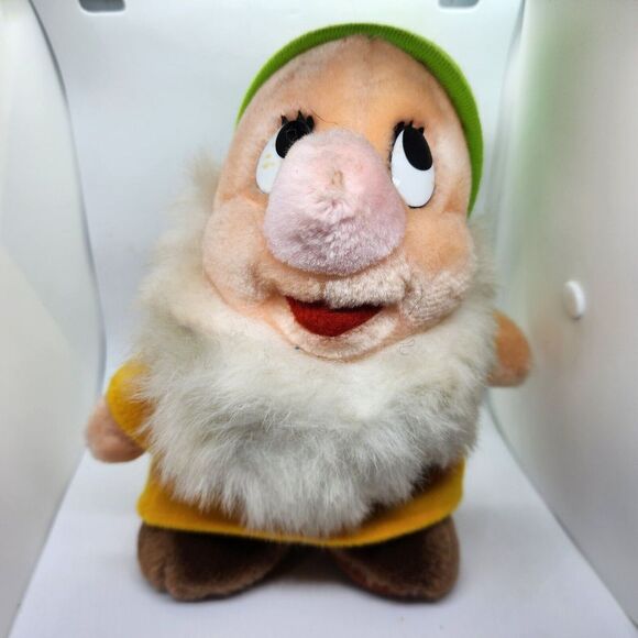 Disney Other - Disney Bashful 8" Plush Doll Snow White & 7 Dwarfs Dwarves‎ Vintage